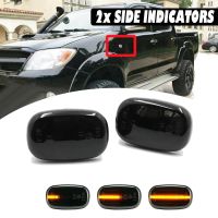 2Pcs LED Dynamic Side Marker Turn Signal Lights Indicator Lamp for Prius Yaris