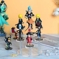 Round Acrylic Display Stand for Figures,Collectibles,Toy,Doll,Jewelry,Collection Organizer Holder, Cosmetic Display Risers Shelf