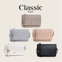 กระเป๋าสะพายข้าง กระเป๋าสะพายหนังแท้ กระเป๋าหนังแท้ รุ่น Classic woc