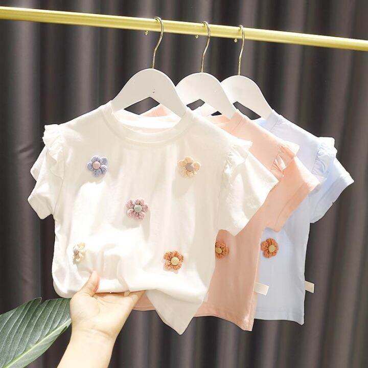 candy-style-babycat-พร้อมส่ง-ลดกระหน่ํา-เสื้อยืดแขนสั้น-พิมพ์ลายลูกไม้น่ารัก-สไตล์เกาหลี-ญี่ปุ่น-ฤดูร้อน-สําหรับเด็กผู้หญิง