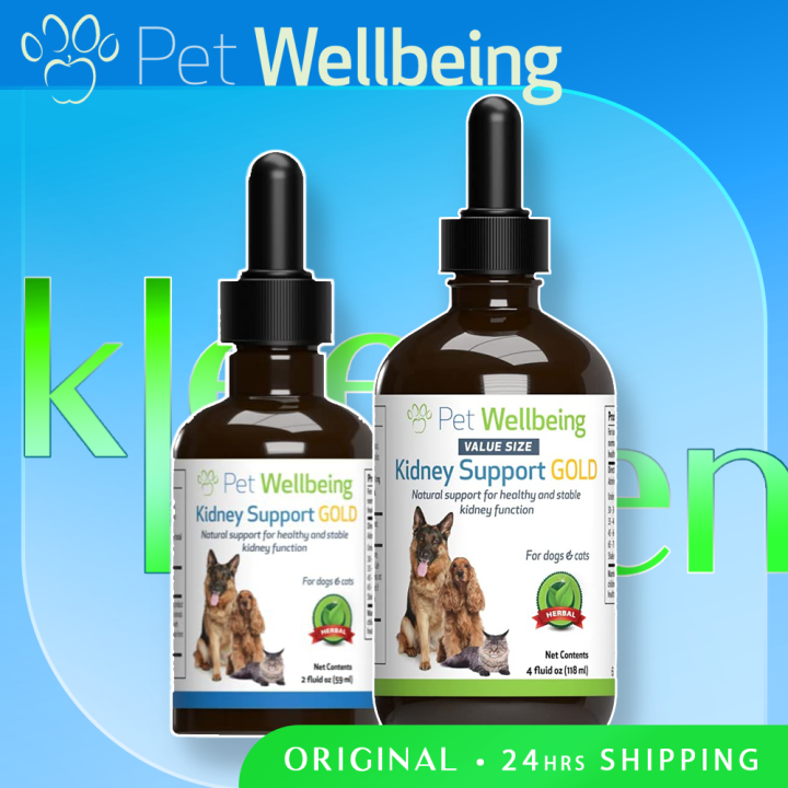 *Authentic* Pet Wellbeing Kidney Support Gold for Cats & Small Dogs