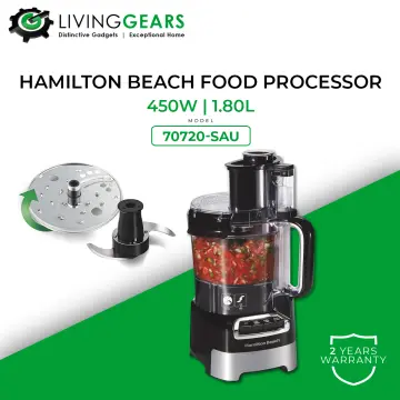 Hamilton Beach 10 Cup Stack & Snap Food Processor w/ Big Mouth