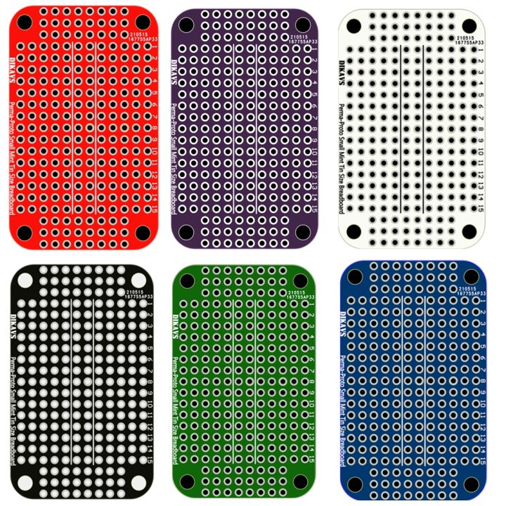 yf-small-size-pcb-prototype-board-solderable-breadboard-for-electronics-compatible-soldering-projects-6-pack-multicolor