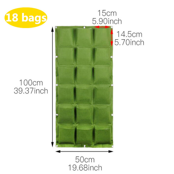 qkkqla-18-pockets-vertical-wall-mounted-planting-bags-non-woven-fabrics-planter-green-wall-hanging-bags-garden-tools