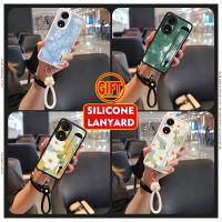 Nordic wind Wrist strap Phone Case For OPPO A1 Pro 5G/Reno8T 5G/A98 5G cartoon support phone case Flower bracelet trend