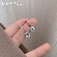 Original s925 silver high-end light luxury crystal earrings for women summer style unique light luxury niche earrings 2021 new trend