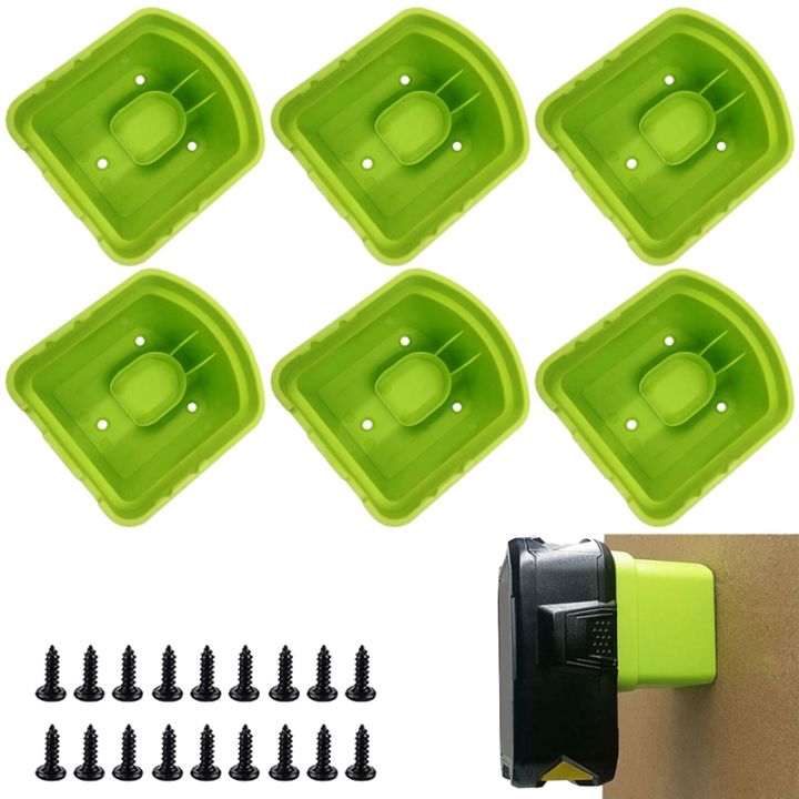 8pcs-durable-battery-mount-battery-holder-lithium-battery-tool-rack-compatible-for-ryobi-18v-battery-plastic-battery-dock-holder-battery-mount