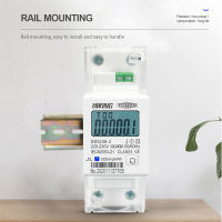 10(100)A 220V 230V 50HZ 60HZ 100A bi-directional Single phase active energy import export kwh Din rail Watt hour energy meter