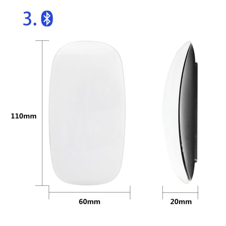 เม้าส์-mouse-บลูทู-ธ-เมาส์-bluetooth-mouse-เมาส์ไร้สาย-slim-wireless-mouse-ergonomic-optical-magic-touch-mause-mice