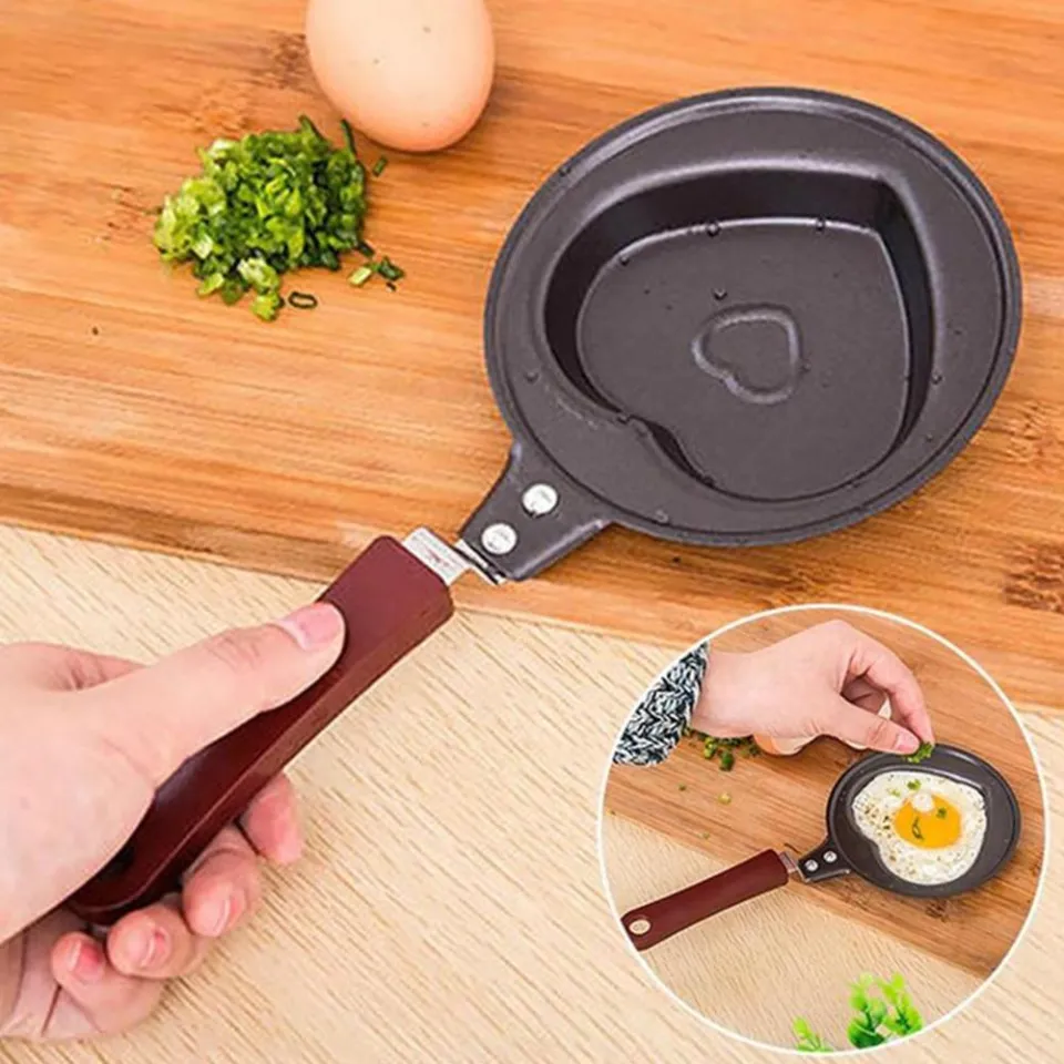 Dropship 1pc Breakfast Mini Omelette Pan Creative Cute Cartoon Diy Omelette  Pan Non-Stick Pan Kitchen Fried Egg Pan to Sell Online at a Lower Price