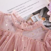 NNJXD Baby Girls Princess Dress for 3-8 Years Kids Ctue Pink Cake Dresses Girls Elegant Sequins Birthday Dress