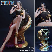 Model โมเดล Figure ฟิกเกอร์ Singularity Studio จากการ์ตูนเรื่อง One Piece วันพีซ เต็มพิกัดสลัดจอมลุย วันพีช Boa Hancock โบอา แฮนค็อก 1/6 เสื้อสีดำ Resin Statue Ver Anime อนิเมะ การ์ตูน มังงะ คอลเลกชัน ของขวัญ จากการ์ตูนดังญี่ปุ่น New Collection manga