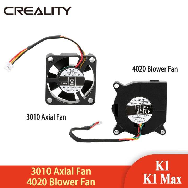 【LZ】 CREALITY K1 / K1 MAX 3D Printer Fan 3010 Axial Fan /4020 Blower