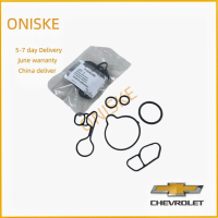 ชุดซ่อมน้ํามันเครื่องเย็นปะเก็นสําหรับเชฟโรเลต Cruze Sonic Orlando Trax Opel Astra 55565385=Engine Oil Cooler Repair Kits Gaskets For Chevrolet Cruze Sonic Orlando Trax Opel Astra 55565385