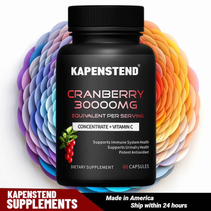 Cranberry Concentrate Helps Maintain Urinary Tract Health Made with Organic Cranberry Fruit