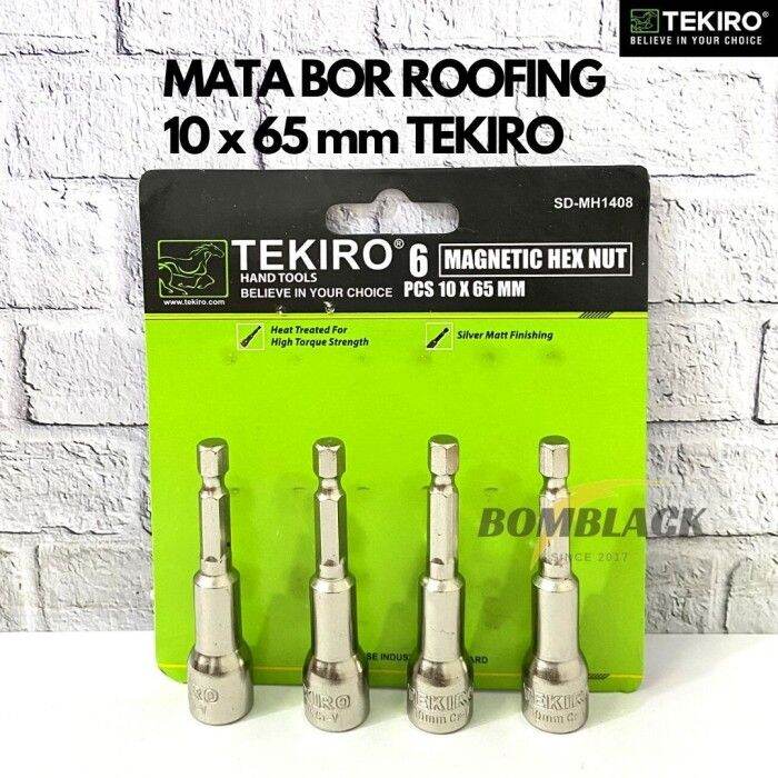 Tekiro Obeng Sok Roofing X Mm Mata Bor Sock Baja Ringan Hex Nut Lazada Indonesia