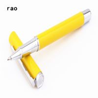 High quality  801 Yellow  Student school office Medium nib Rollerball Pen New Pens