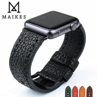 Watchband For Apple Watch Band 45M 41Mm 44Mm 40Mm Series 7 6 SE 5 4 3 Apple Watch Strap Iwatch Leather Watch Bracelet