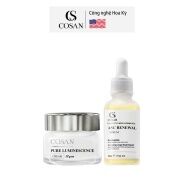 Cosan-pure luminescence cream 30g + ASC reneep Serum 30ml gel cut
