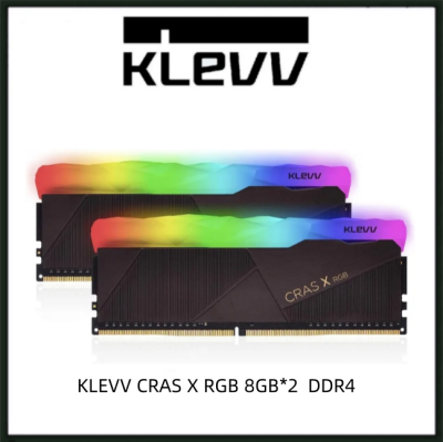 KLEVV CRAS X RGB 8GB*2  DDR4 Gaming UDIMM 3200MHz