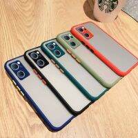 ส่งจากไทย Case Realme C35 เคสโทรศัพท์ เคสกันกระแทก ปุ่มสีผิวด้าน กันรอยกล้อง ขอบนิ่มหลังแข็ง