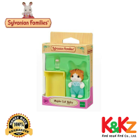 Sylvanian Families Maple Cat Baby / ซิลวาเนียน แฟมิลี่ เบบี้เมเปิ้ลแคท