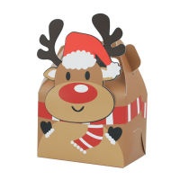 Supply Cute Gift New Bag Cookies Candy Decoration Paper Box Christmas Paper Box Christmas Christmas Candy Box