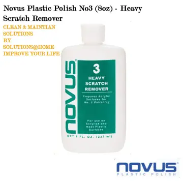 Novus Plastic Polish #3 Heavy Scratch Remover