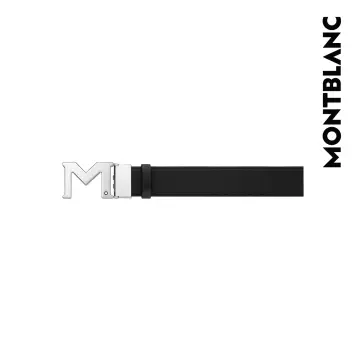 Montblanc M Buckle Reversible Leather Belt
