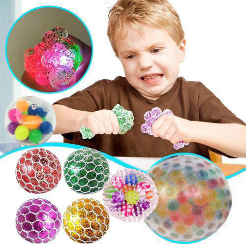 Stress Ball Anxiety Relief Fidget Sensory Squeeze Ball Toy | Lazada PH