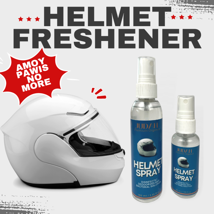 Helmet Fresher Spray (50ml/100ml) Helmet Cleaner and Deodorizer Helmet Spray Anti Odor