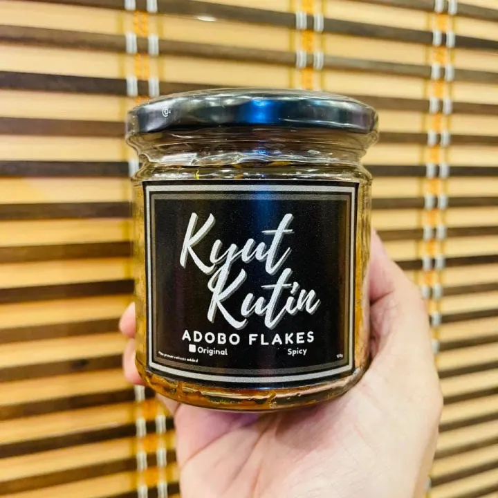 KYUTKUTINPH ADOBO FLAKES IN A JAR (SPICY) Lazada PH