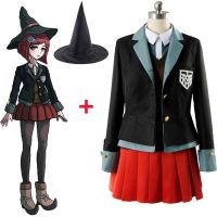 ชุดคอสเพลย์ Danganronpa Killing Harmony Yumeno Himiko ชุดนักเรียน