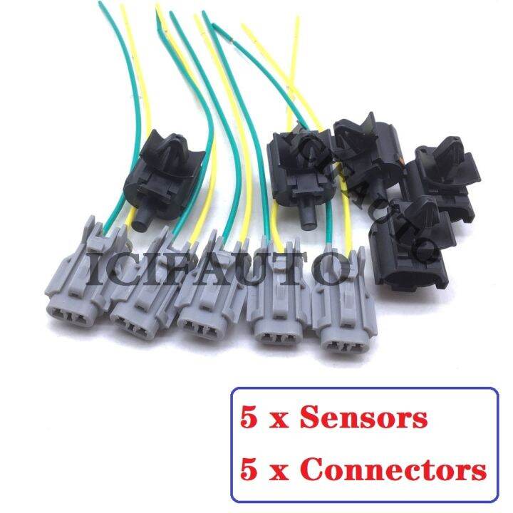 969853X000 Ambient Temp Sensor & Connector For Hyundai Kia Sonata Elantra Genesis Optima Soul