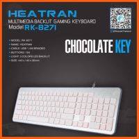 สินค้าขายดี Keyboard Gaming รุ่นคีบอร์ค RK-8271 ดีไซน์สวยงามใช้งานสะดวก ##ที่ชาร์จ แท็บเล็ต ไร้สาย เสียง หูฟัง เคส Airpodss ลำโพง Wireless Bluetooth โทรศัพท์ USB ปลั๊ก เมาท์ HDMI สายคอมพิวเตอร์