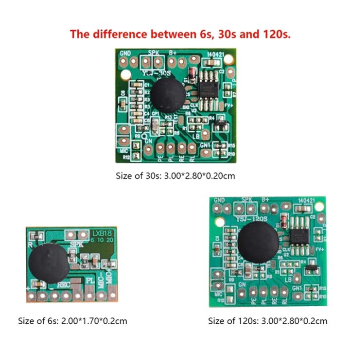 5pcs-30s-seconds-voice-playback-board-electronic-greeting-card-recorder-sound-module-chip-music-talking-recordable