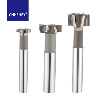 HSS T Slot End Mill 10 12 16 20 30 32mm Router Bit สําหรับงานกัดโลหะ CNC T Slot Milling Cutter