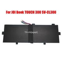 Laptop Replacement Battery For JOI For BOOK TOUCH 300 SV-CL300 7.6V 5500MAH 41.8WH 10Pin 9lines new สต็อกสำเร็จรูป agapi