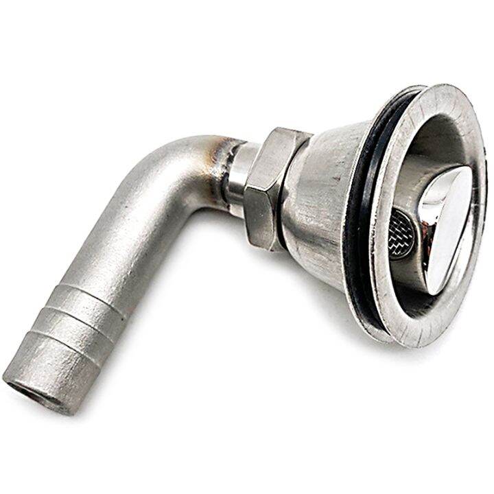90 Degrees Boat Fuel Tank Vent 316 Stainless Steel Marine Flush Mount