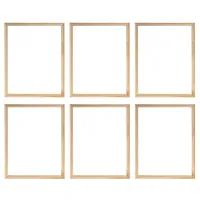 6pcs 40X50 cm Wooden Frame DIY Picture Frames Art Suitable for Home Decor Painting Digital Diamond Drawing Paintings