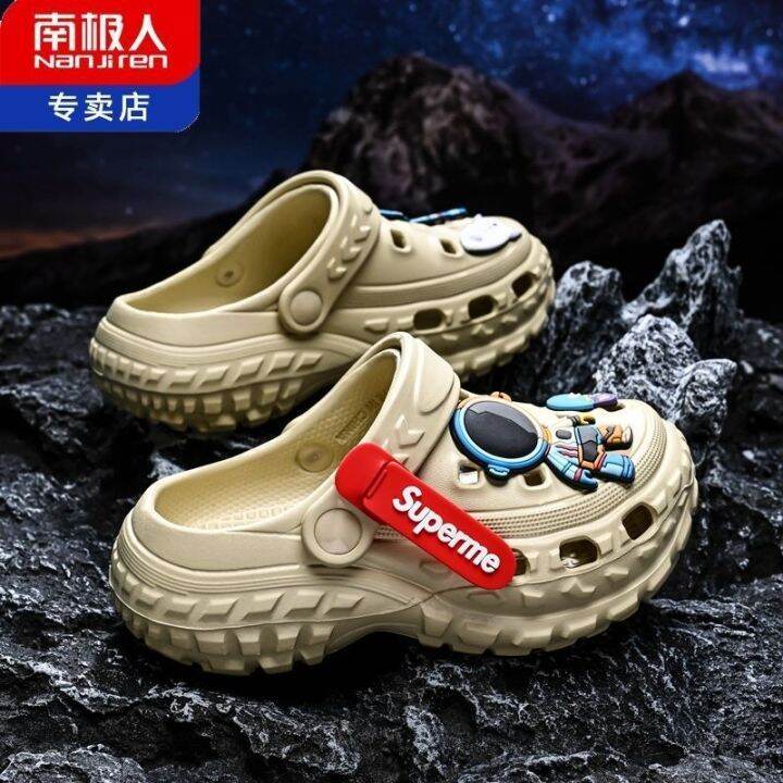 hot-sale-antarctic-childrens-hole-shoes-summer-new-boys-outerwear-casual-non-slip-baby-middle-aged-and-older-outdoor-beach