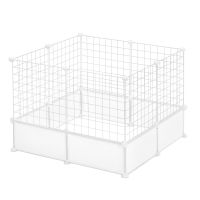 DIY Pet Fences Foldable Cat Dog Cage Security Guard Puppy Kennel House Exercise Training Kitten Home for Rabbits Guinea Pig