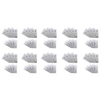 6713110 Air Clean Filter for Miele Vacuum Cleaner Filter Mat with 3944711 Air Clean Filter 80pcs