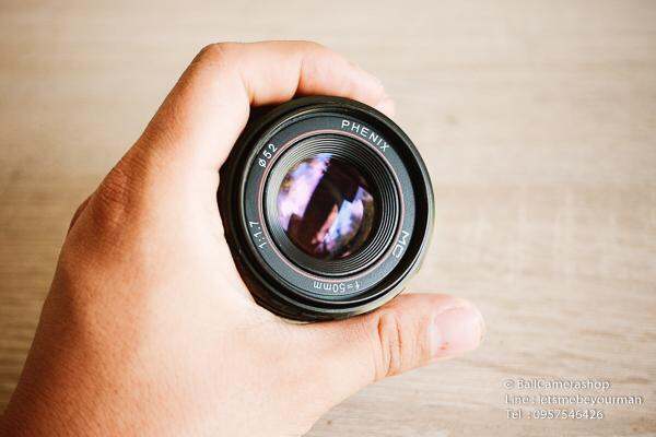 ขายเลนส์มือหมุน-phenix-50mm-f1-7-ของใหม่มือหนึ่งไม่เคยเเกะใช้งาน-สำหรับใส่กล้อง-nikon-dslr-ได้ทุกรุ่น