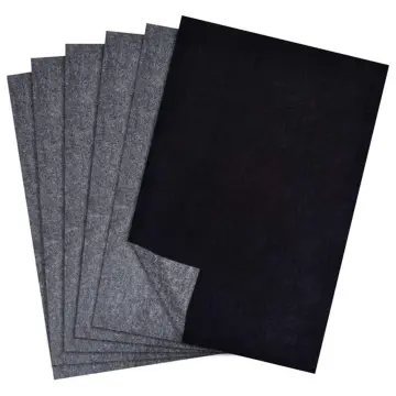 Carbon Transfer Paper And Tracing Paper Black Graphite Transfer Paper With  5pcs