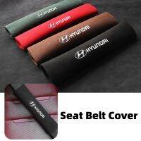 Car Seat Belt Shoulder Cover Auto Protection Soft Interior Accessories For Hyundai Tucson IX35 I30 I20 Kona Coupe Veloster I40 Getz