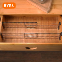 RYRA 2ชิ้นปรับลิ้นชักคณะรัฐมนตรีจัดเก็บพาร์ทิชัน D Ivider DIY ออแกไนเซอร์จัดเก็บชั้นวางตู้บ้านลิ้นชักผู้ถือเครื่องมือ