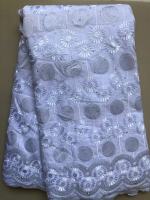 Kalume 2023 Swiss Voile Lace in Switzerland Novelty Embroidered Nigerian Cotton Lace Fabric For Sewing Woman Party Dresses F3398 Fabric  Material