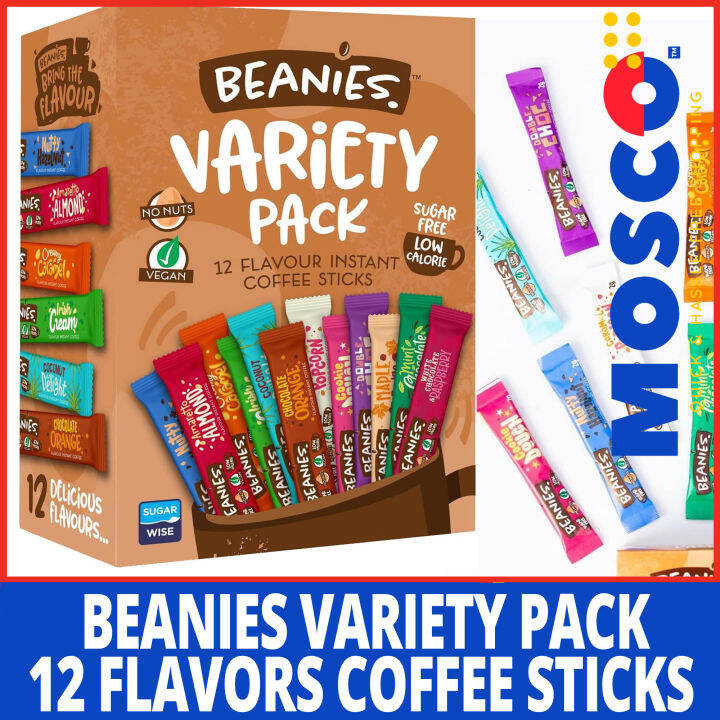 Beanies 24g Sachet Variety Box 12pack Coffee Sticks Lazada PH