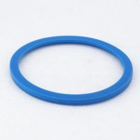 5Pcs Cocok 63Mm O/D Sanitary SMS Soket Union Biru Silikon Flat Gasket Cincin Washer